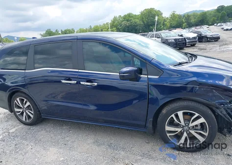 2023 Honda Odyssey Touring z USA, uszkodzony, nr VIN 5FNRL6H88PB059496
